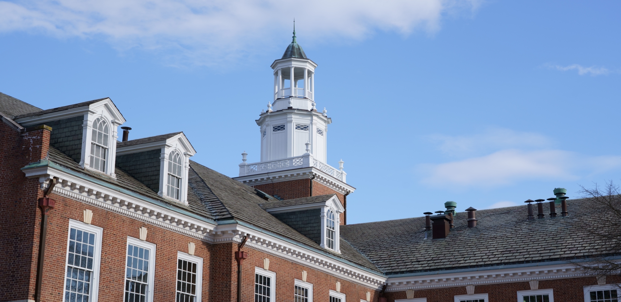 A photo of a university building.