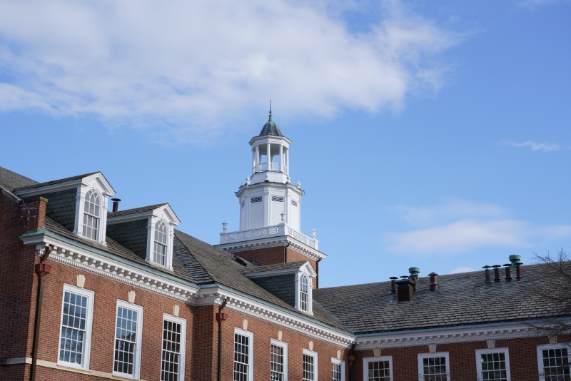 A photo of a university building.
