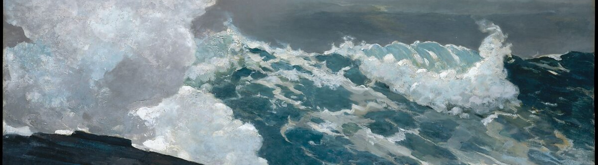 Northeaster painting by Winslow Homer