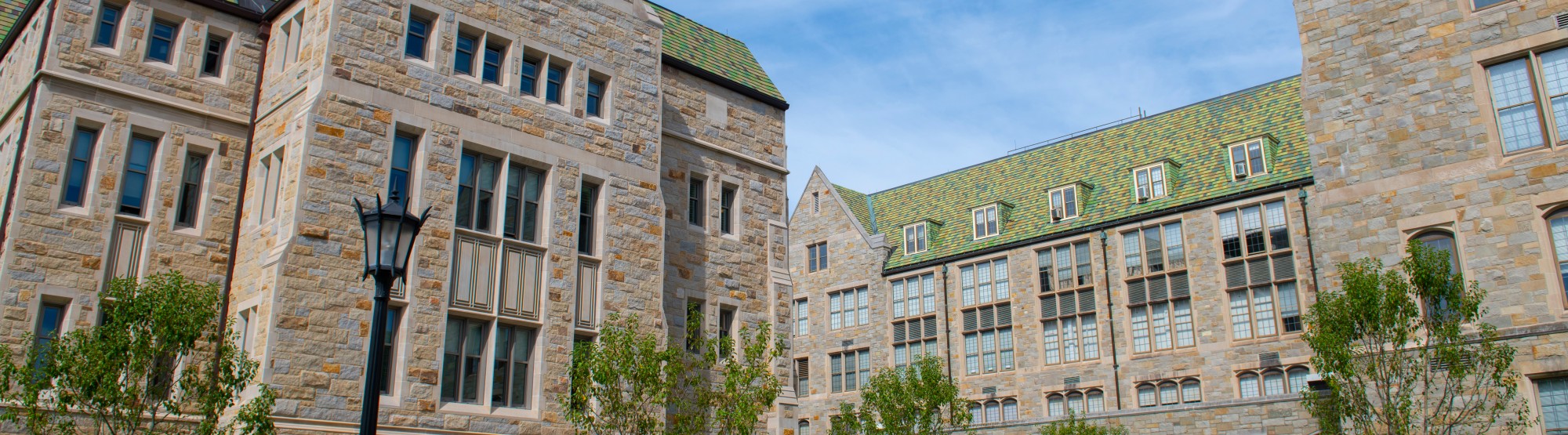 A photo of a college campus.