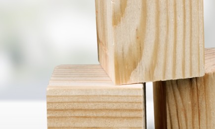 A photo of building blocks.