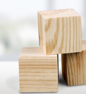 A photo of building blocks.